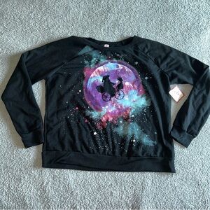 Mystical Black Women's Sweater with Graphic Design